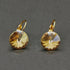 Auskari "Klaris II (Golden Shadow)" ar Swarovski™ kristāliem